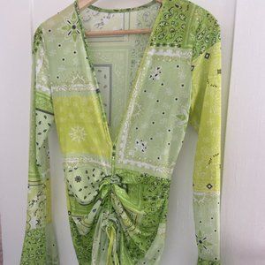 Scrunch Long Sleeve Dress